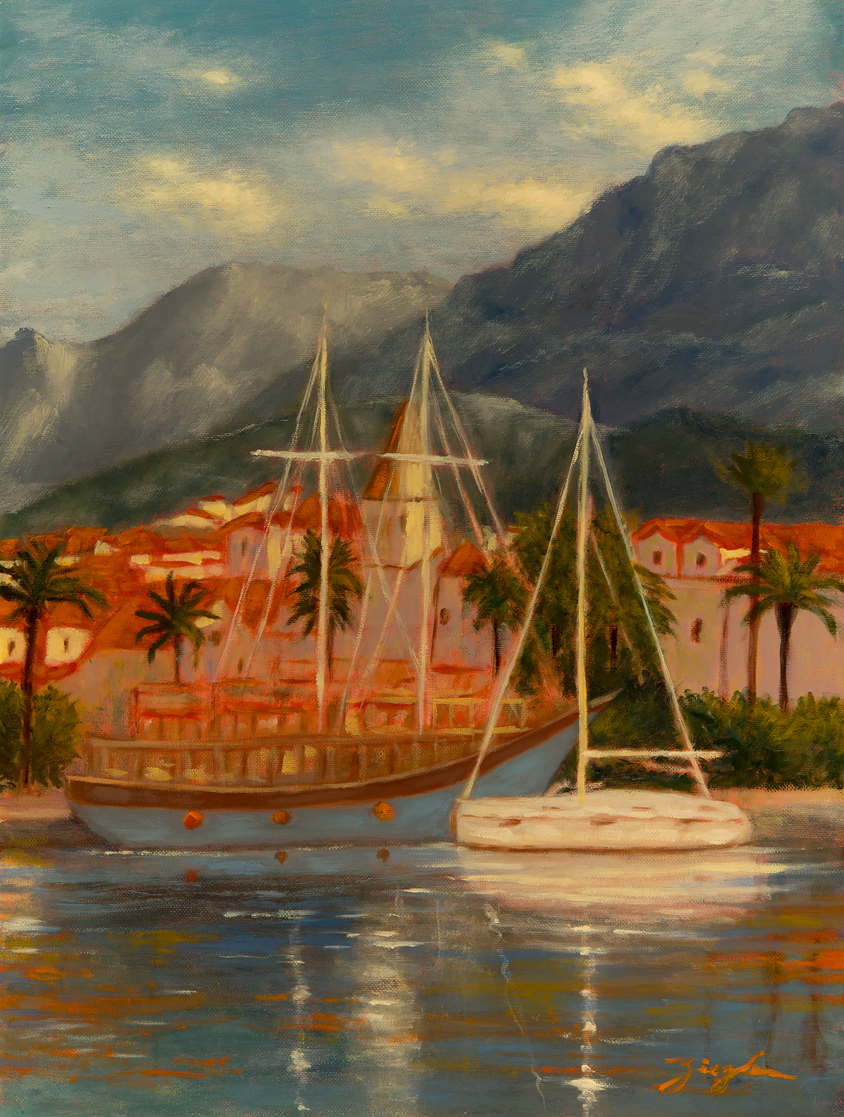 Makarska by Nancy Ziegler